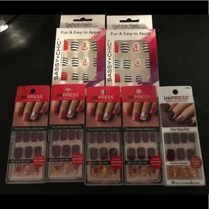 💅🏻press on nails lot💅🏻